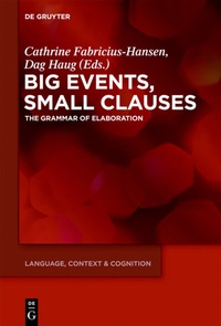 Enlarge image Cover: Big Events, Small Clauses - De Gruyter