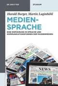 Cover: Mediensprache - De Gruyter