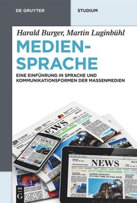 Enlarge image Cover: Mediensprache - De Gruyter