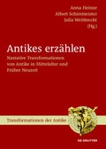 Cover: Antikes erz&auml;hlen - De Gruyter