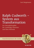Cover: Ralph Cudworth - System aus Transformation - De Gruyter