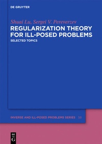 Enlarge image Cover: Regularization Theory for Ill-posed Problems - De Gruyter