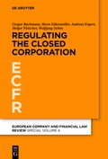 Cover: Regulating the Closed Corporation - De Gruyter