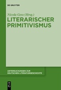Cover: Literarischer Primitivismus - De Gruyter