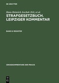 Cover: Strafgesetzbuch. Leipziger Kommentar / Register - De Gruyter