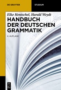 Cover: Handbuch der deutschen Grammatik - De Gruyter