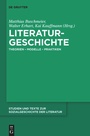 Cover: Literaturgeschichte - De Gruyter
