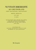 Cover: Nuntiaturen des Orazio Malaspina und des Ottavio Santacroce. Interim des Cesare Dell'Arena (1578-1581) - De Gruyter
