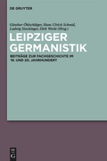 Cover: Leipziger Germanistik - De Gruyter