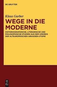 Enlarge image Cover: Wege in die Moderne - De Gruyter