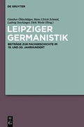 Cover: Leipziger Germanistik - De Gruyter Mouton