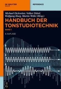Abbildung von: Handbuch der Tonstudiotechnik - De Gruyter Saur