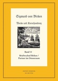 Cover: Der Briefwechsel zwischen Sigmund von Birken und Mitgliedern des Pegnesischen Blumenordens und literarischen Freunden im Ostseeraum - De Gruyter