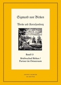 Cover: Der Briefwechsel zwischen Sigmund von Birken und Mitgliedern des Pegnesischen Blumenordens und literarischen Freunden im Ostseeraum - De Gruyter