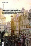 Cover: Pariser Lehrjahre / 1793-1843 - De Gruyter