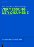 Cover: Vermessung der Oikumene - De Gruyter