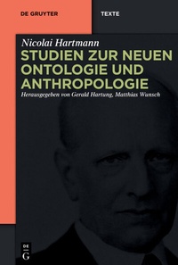 Abbildung von: Studien zur Neuen Ontologie und Anthropologie - De Gruyter