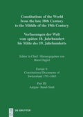 Cover: Aargau - Basel-Stadt - De Gruyter