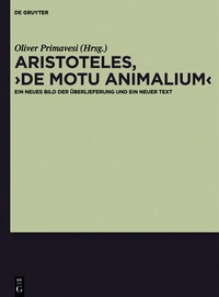 Abbildung von: Aristoteles, "De motu animalium" - De Gruyter