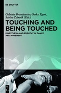 Cover: Touching and Being Touched - De Gruyter