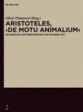 Cover: Aristoteles, "De motu animalium" - De Gruyter