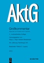 Cover: Aktiengesetz / Nachtrag § 161 - De Gruyter