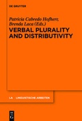 Cover: Verbal Plurality and Distributivity - De Gruyter