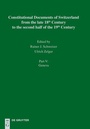 Cover: Constitutional Documents of Switzerland from the late 18th Century... / Geneva - De Gruyter Oldenbourg