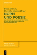 Cover: Norm und Poesie - De Gruyter