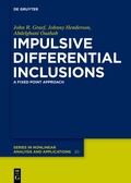 Cover: Impulsive Differential Inclusions - De Gruyter