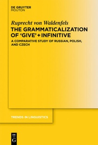 Abbildung von: The Grammaticalization of 'Give' + Infinitive - De Gruyter Mouton