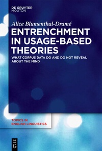 Abbildung von: Entrenchment in Usage-Based Theories - De Gruyter Mouton