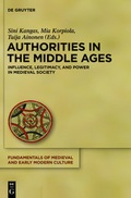 Cover: Authorities in the Middle Ages - De Gruyter