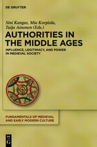 Enlarge image Cover: Authorities in the Middle Ages - De Gruyter