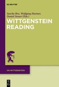 Cover: Wittgenstein Reading - De Gruyter