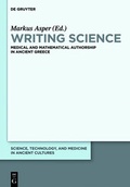 Cover: Writing Science - De Gruyter