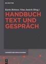 Cover: Handbuch Text und Gespräch - De Gruyter