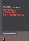Cover: Handbuch Sprache in der Medizin - De Gruyter