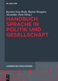 Enlarge image Cover: Handbuch Sprache in Politik und Gesellschaft - De Gruyter
