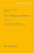 Abbildung von: Der Frühparacelsismus / Teil 3 - De Gruyter