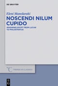 Cover: Noscendi Nilum Cupido - De Gruyter