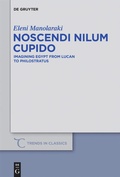 Cover: Noscendi Nilum Cupido - De Gruyter