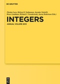 Cover: Integers - De Gruyter