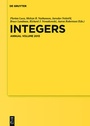 Cover: Integers - De Gruyter