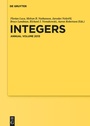 Cover: Integers - De Gruyter