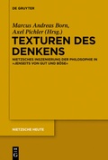 Cover: Texturen des Denkens - De Gruyter