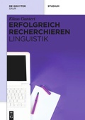 Cover: Erfolgreich recherchieren - Linguistik - De Gruyter Saur