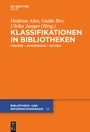 Bild: Klassifikationen in Bibliotheken - De Gruyter Saur