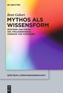 Cover: Mythos als Wissensform - De Gruyter