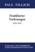 Cover: Frankfurter Vorlesungen - De Gruyter